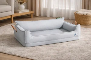 Canapé orthopédique imperméable pour chien – Image 3